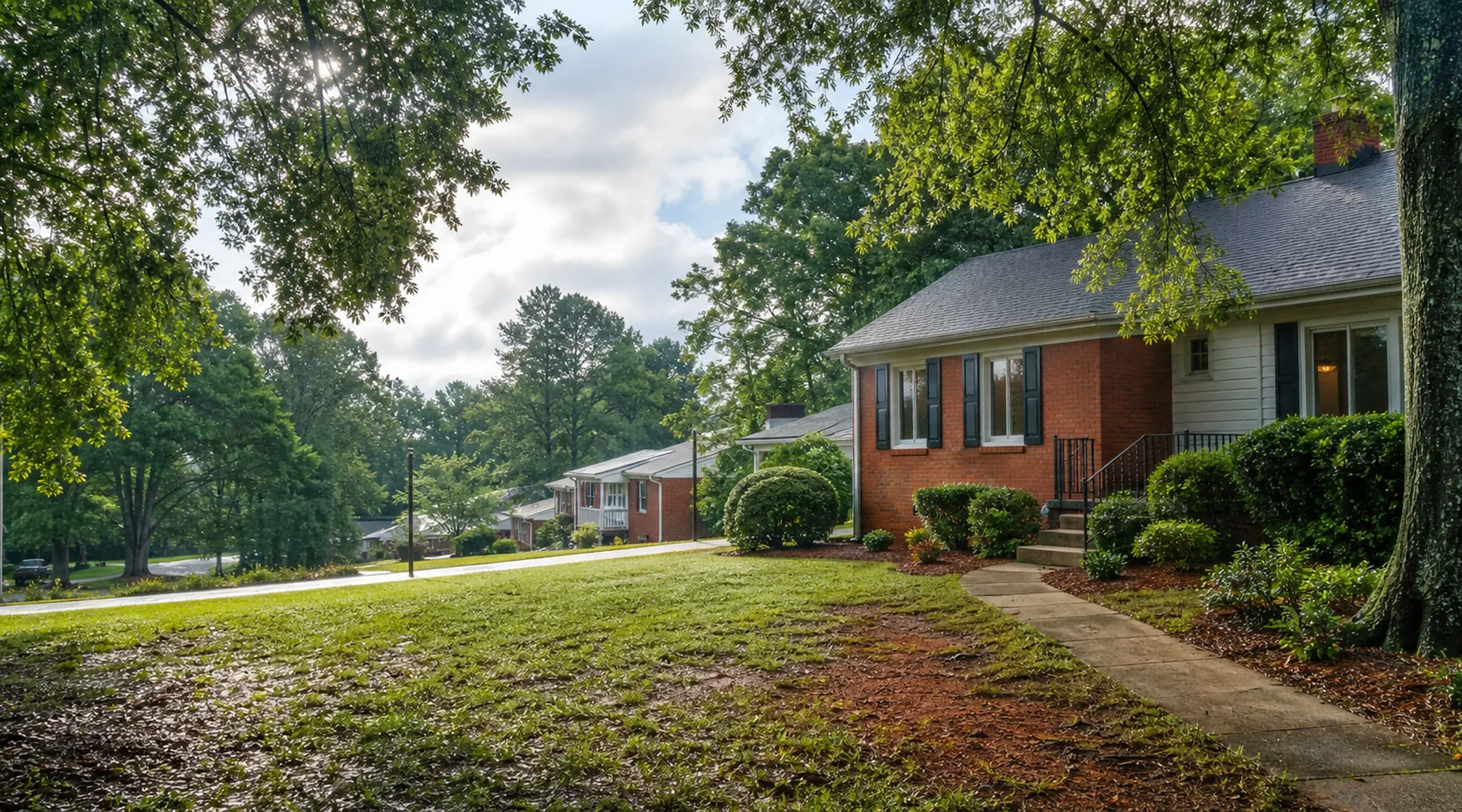 A believable Concord-area home suited to deck building planning